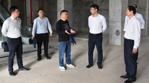 總社經發部副部長夏文飛到全國農展中心 開展安全生產調研活動